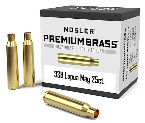 Nosler Hylsor 338 Lapua Magnum 25/Box - bild 2 av 3