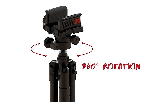 Bog-Pod Death Grip Infinite Tripod Kolfiber - bild 8 av 9