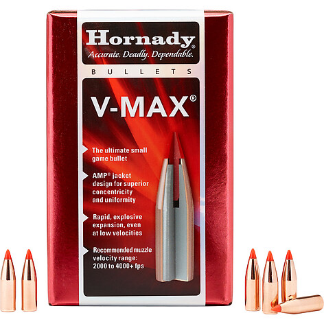 Hornady V-MAX Bullets 6mm (.243) 65gr 100/Box - bild 3 av 3
