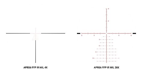 Athlon Helos BTR G2 4-20x50 FFP Belyst APRS6 MIL Kikarsikte - bild 3 av 3