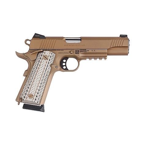 Colt M45A1 Government .45 ACP 5 tum FDE DLC - bild 2 av 2