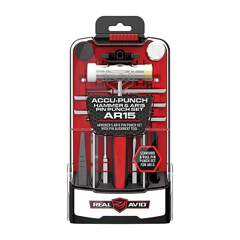 Real Avid Accu-Punch Hammer AR-15 Pin Punch Set