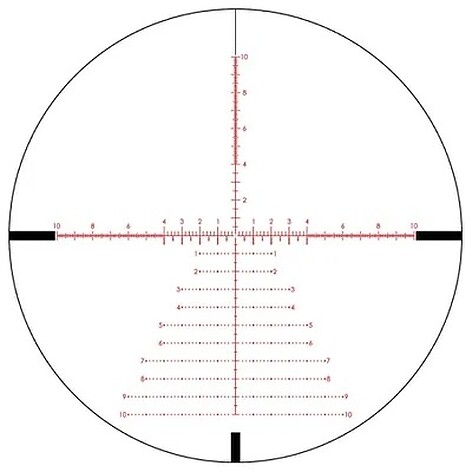 Vortex Viper PST Gen II 3-15x44 FFP Belyst EBR-7C MRAD - bild 10 av 10