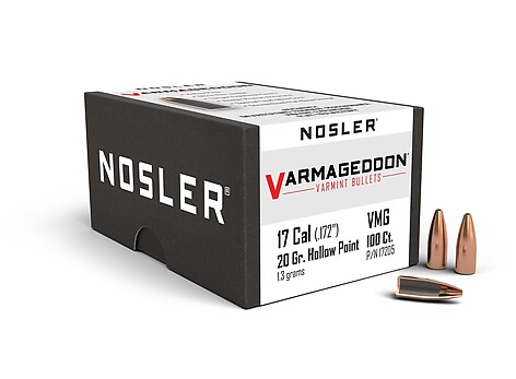Nosler Varmageddon FBHP .17 20gr 100/Box - bild 2 av 4