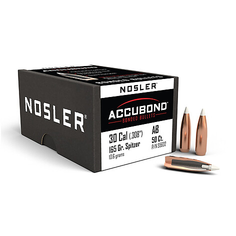 Nosler Accubond .30 165gr 50/Box
