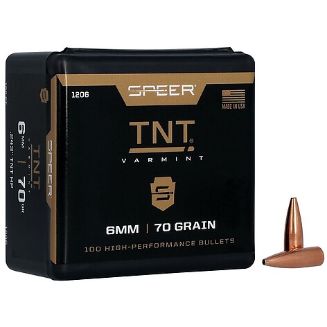 Speer TNT JHP .243 Caliber 70gr 100/Box - bild 2 av 2