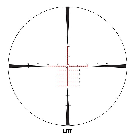 Sightron S6 1-6x24 FFP Belyst LRT Kikarsikte - bild 7 av 7