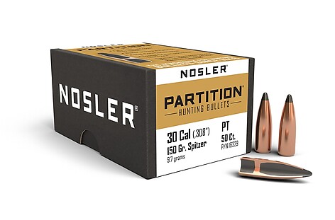 Nosler Partition .30 150gr 50/Box - bild 2 av 2