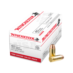 Winchester Full Metal Jacket TC 40 S&W 165gr 100/Box