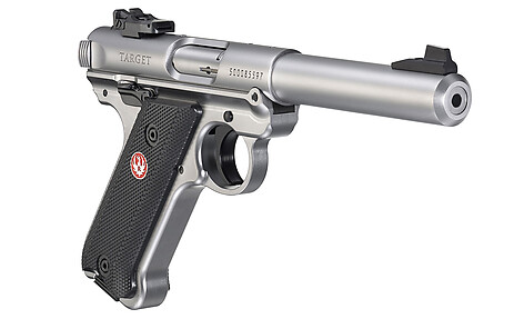 Ruger MKIV Target .22 LR Rostfri Pistol - bild 6 av 6