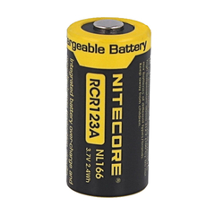 Nitecore RCR123 650 mAh Uppladdningsbart Batteri