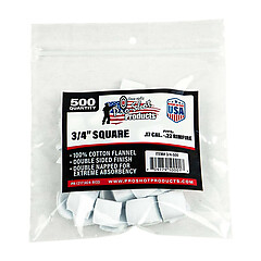 Pro-Shot Draglappar Bomull .17/ .177 Air Gun/.22 Rimfire 500st