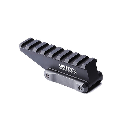 Unity Tactical FAST Absolute Riser 57mm Picatinny Svart - bild 2 av 6