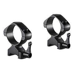 Hawke Precision Steel 34mm 2 st Ringar QD Weaver Medium