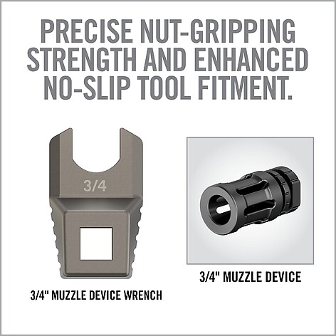 Real Avid Master Fit Muzzle Device Wrench 3/4" - bild 5 av 5