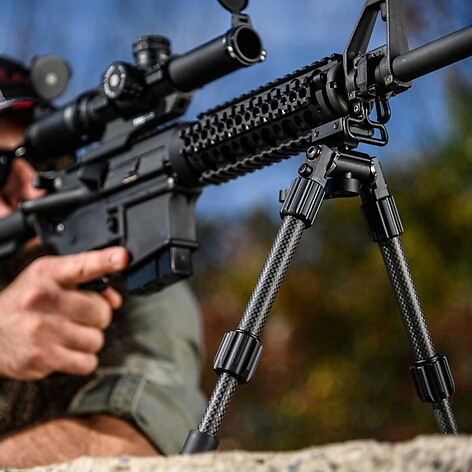 TRUGLO TAC-POD Carbon Pro 23-33cm Pivot Bipod Picatinny - bild 8 av 8