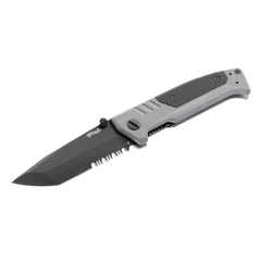 Walther PDP Folder Tanto Serrated Tungsten Grey Kniv