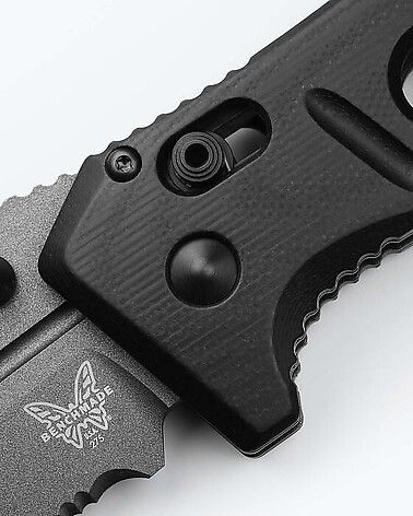 Benchmade 275SGY-1 Adamas Tandad Svart G10 Kniv - bild 7 av 7