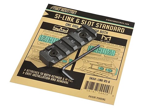 Strike Industries M-LOK LINK 6-Slot Svart - bild 6 av 6