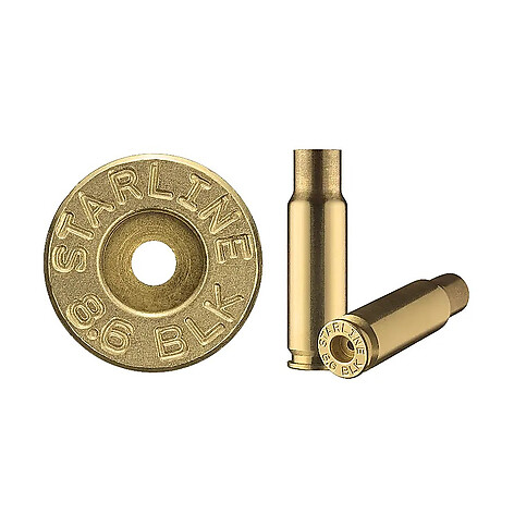 HSM Starline Brass 8.6 Blackout 50/Box
