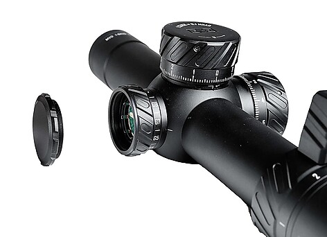 Meprolight MVO 1-8x28 LPVO FFP Belyst M1 MRAD Kikarsikte - bild 7 av 10