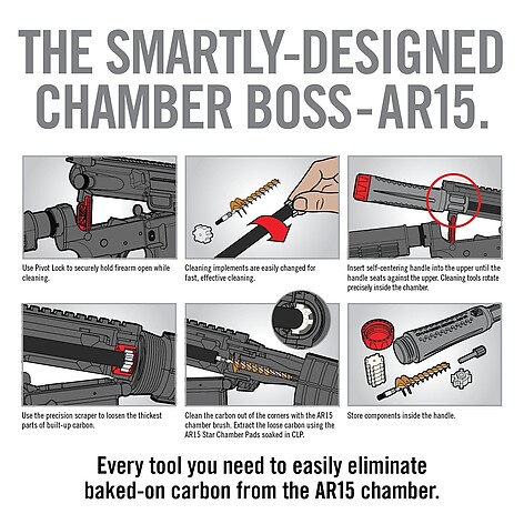 Real Avid Chamber Boss Cleaning Kit AR-15 - bild 2 av 7