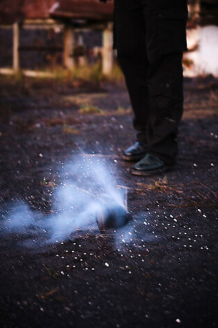 Elite Force Hailstorm Grenade Gas 6mm Svart - bild 2 av 5