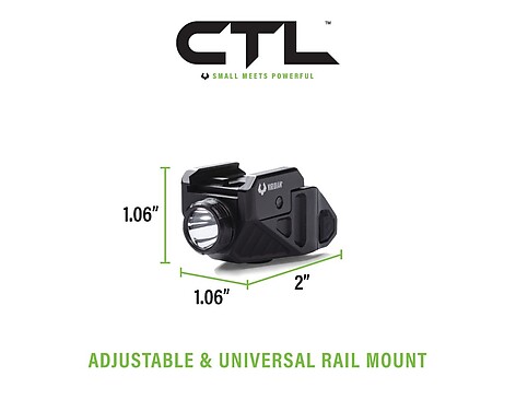 Viridian CTL Custom Ruger RXM 580 Lumens Vapenlampa - bild 4 av 7