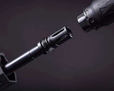 Dead Air Silencers Xeno A1 Flash Hider 1/2-28 - bild 2 av 3