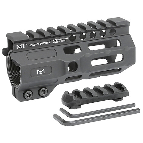 Midwest Combat Rail Free Float M-LOK 114mm Handguard
