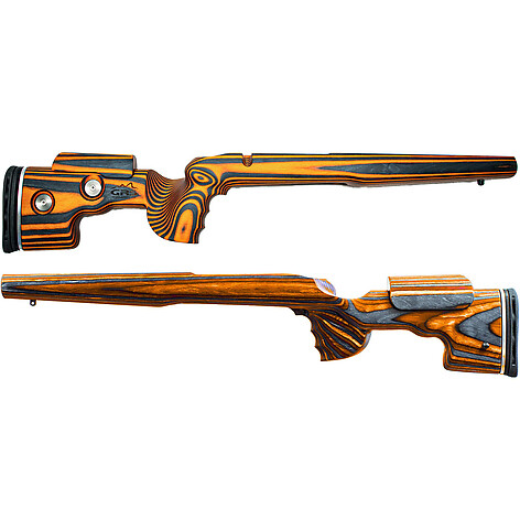 GRS Sporter Laminatkolv Mauser M25 Orange Svart - bild 2 av 4