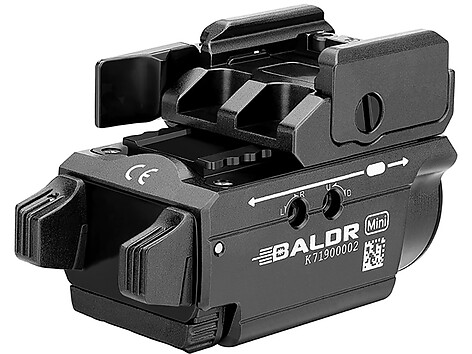 Olight Baldr Mini 600 Lumen Vapenlampa Laser Svart - bild 2 av 4