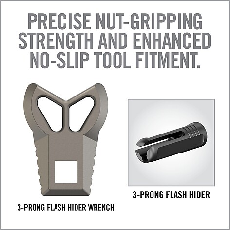 Real Avid Master Fit 3 Prong Flash Hider - bild 4 av 4