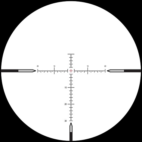 Nightforce SHV 4-14x56 Belyst MOAR - 30 MOA CI - bild 7 av 7