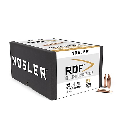 Nosler RDF .22 77gr 500/Box - bild 2 av 4
