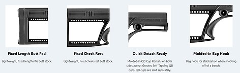 Luth-AR MBA-2 Modular Buttstock Assembly  - bild 3 av 4
