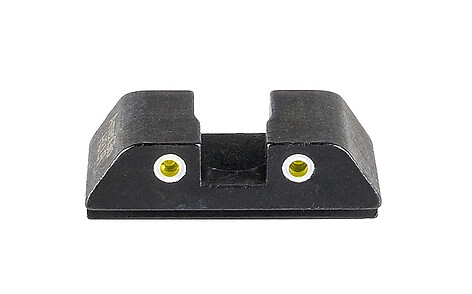 Ameriglo Tritium Bakre Glock Gul/Vit - bild 3 av 3