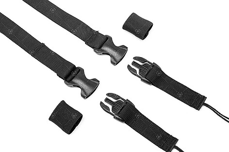 Strike Industries S3 Silent Kevlar Vapenrem Svart - bild 2 av 3