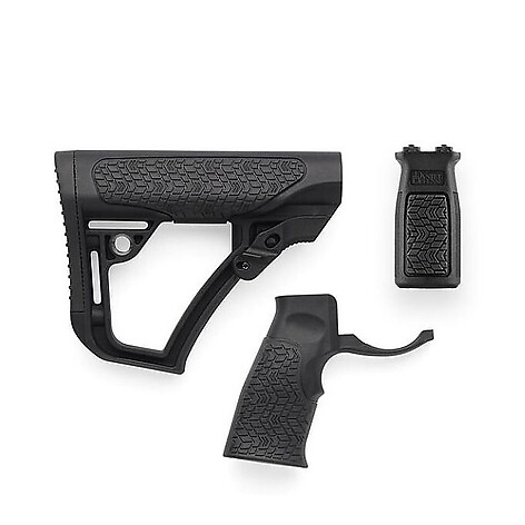 Daniel Defense Buttstock Pistolgrepp M-LOK Combo Svart