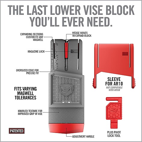 Real Avid Smart-Fit AR-15 Vise Block Sleeve AR-10 - bild 6 av 7