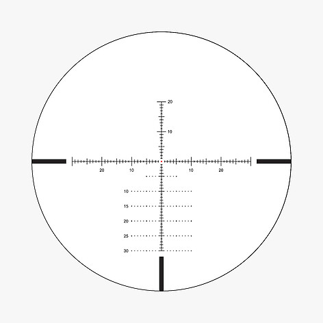 Athlon Heras SPR 6-24x56 SF Belyst SFP APLR7 MOA Kikarsikte - bild 4 av 4