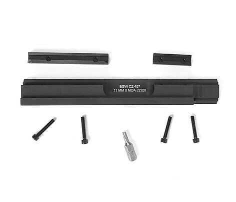 EGW Picatinnyskena 11mm CZ 457 - Matt - bild 5 av 5
