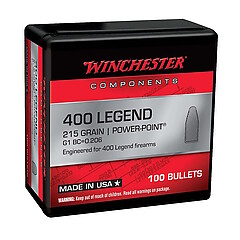 Winchester Power-Point .400 215gr 100/Box