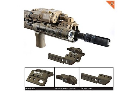 Unity Tactical FUSION Micro Hub 2.0 FDE - bild 2 av 5
