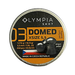 Olympia Domed Xsize Heavy 5.5mm 1.175g 250st