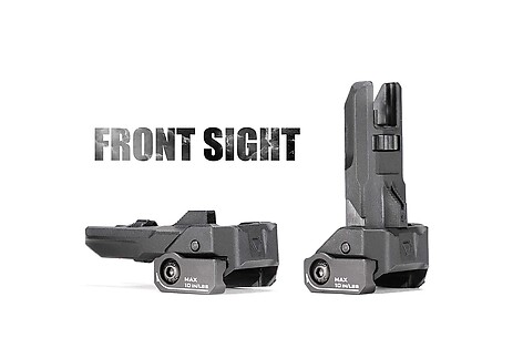 Strike Industries Polymer Backup Sights Svart - bild 4 av 7