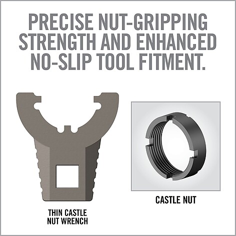 Real Avid Master Fit Thin Castle Nut - bild 5 av 5