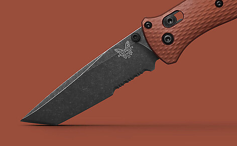 Benchmade 537SBK-07 Bailout Burnt Copper Aluminium Kniv - bild 3 av 7