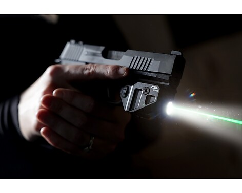 Viridian C5L Micro Universal 550 Lumens Vapenlampa FDE - bild 2 av 7