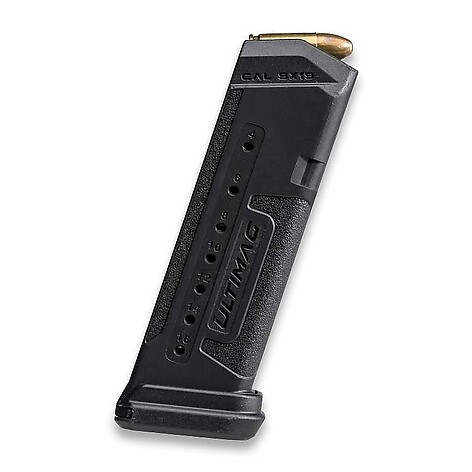 FAB Defense Ultimag Glock 19 9mm 16 Skott Polymer Svart